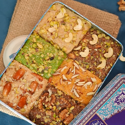 2Kg Mix Halwa Box 6 in 1